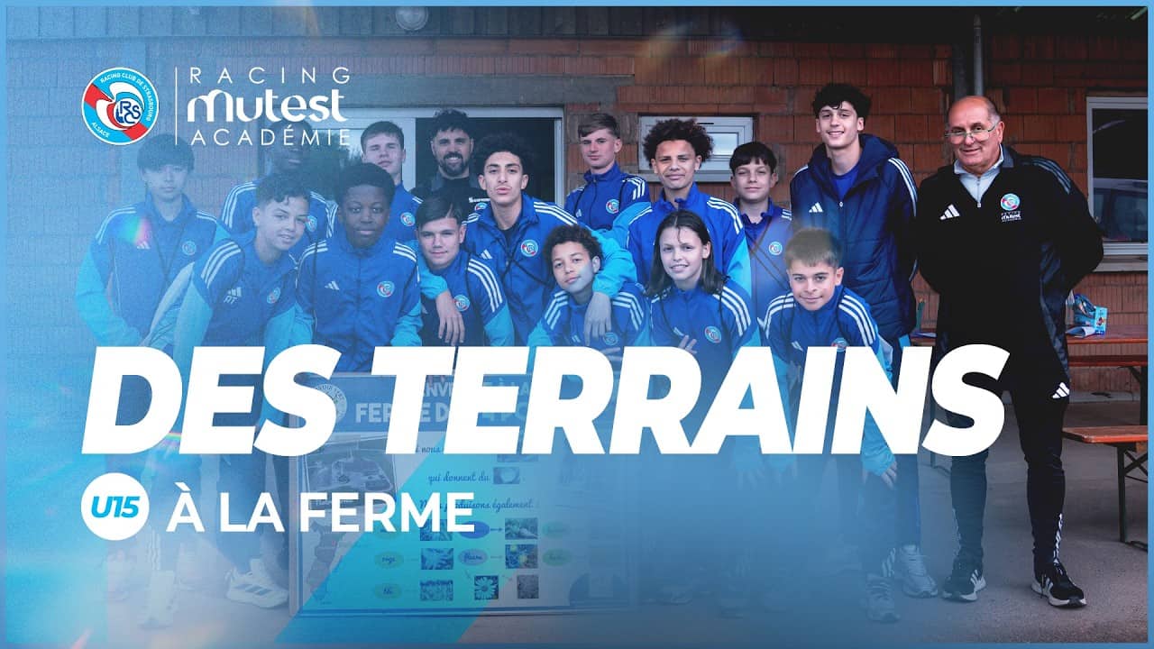 Des terrains à la ferme : VISITE PÉDAGOGIQUE pour nos U15 🥛