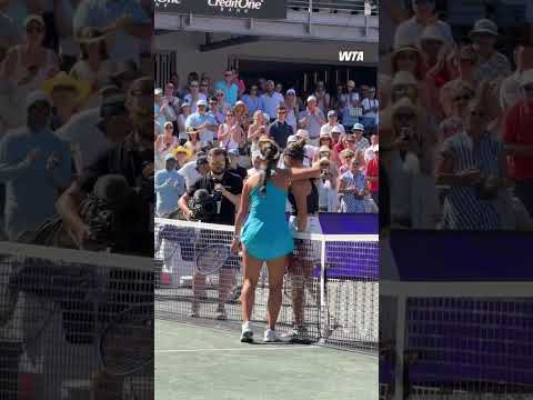 The defending champion, Jessica Pegula, is back in the finals!!! #wta #jessicapegula #charlestonopen