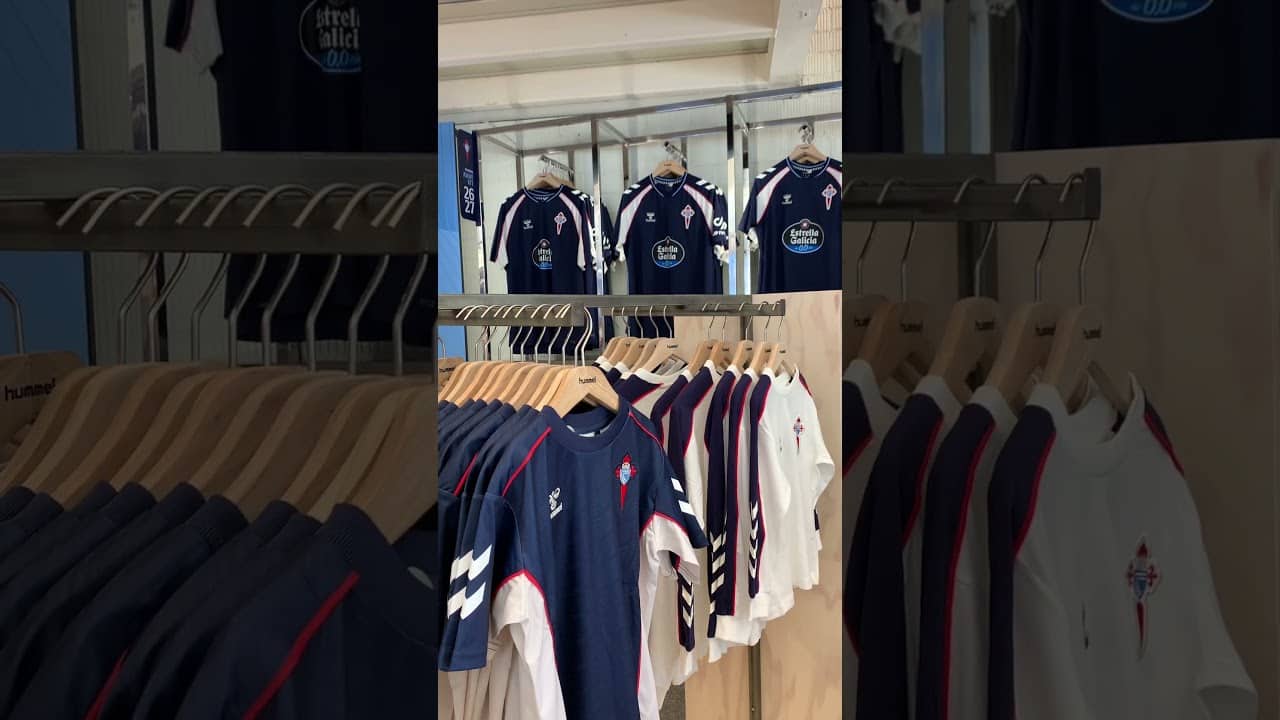 🛍️ Ya disponibles en tiendas de Abanca Balaídos y A Sede. #shorts