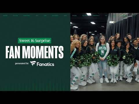 Boston Celtics superfan Ari spends her Sweet 16 birthday at TD Garden ☘️ | Fan Moments