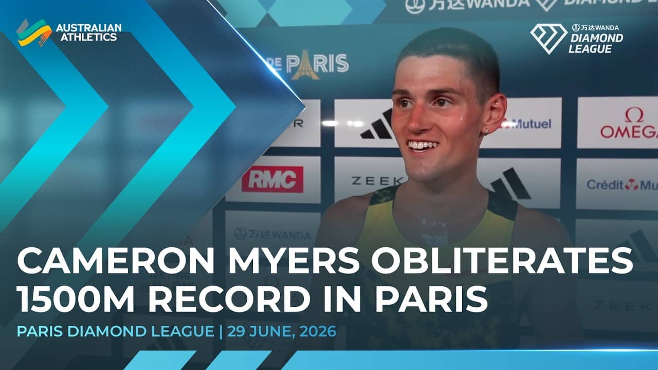 "I'm Feeling Dangerous": Cameron Myers Backs It Up With a 3:28 | 2026 Paris Diamond League