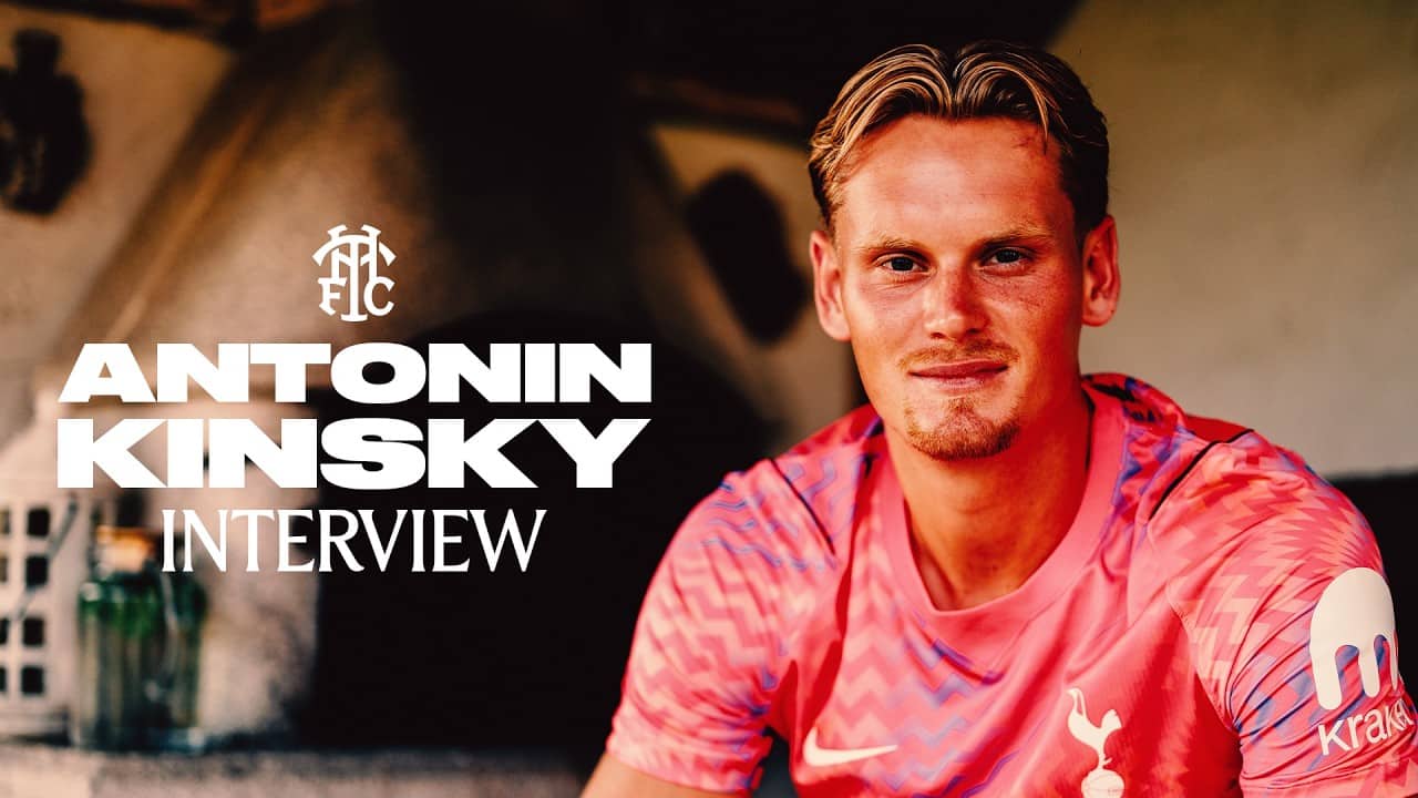 “There is a lot to come in the next season.” Antonin Kinsky commits his future to Spurs!