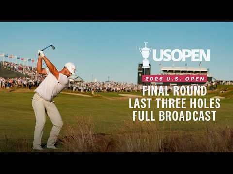Wyndham Clark Final 3 Holes, Full Broadcast: 2026 U.S. Open