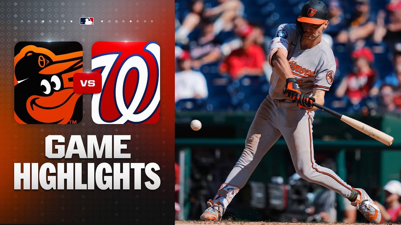 Orioles vs. Nationals Game Highlights (5/17/26) | MLB Highlights