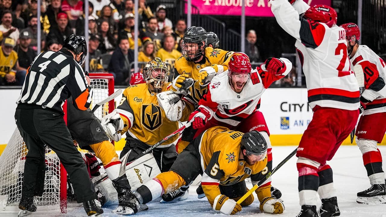 4-GOAL deficit ERASED! Canes send Game 3 to OVERTIME!