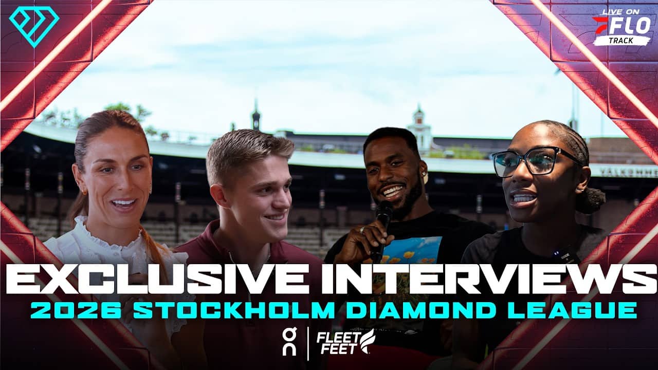 EXCLUSIVE Interviews at Stockholm Diamond League with Jefferson-Wooden, Lutkenhaus, Bednarek & Sion