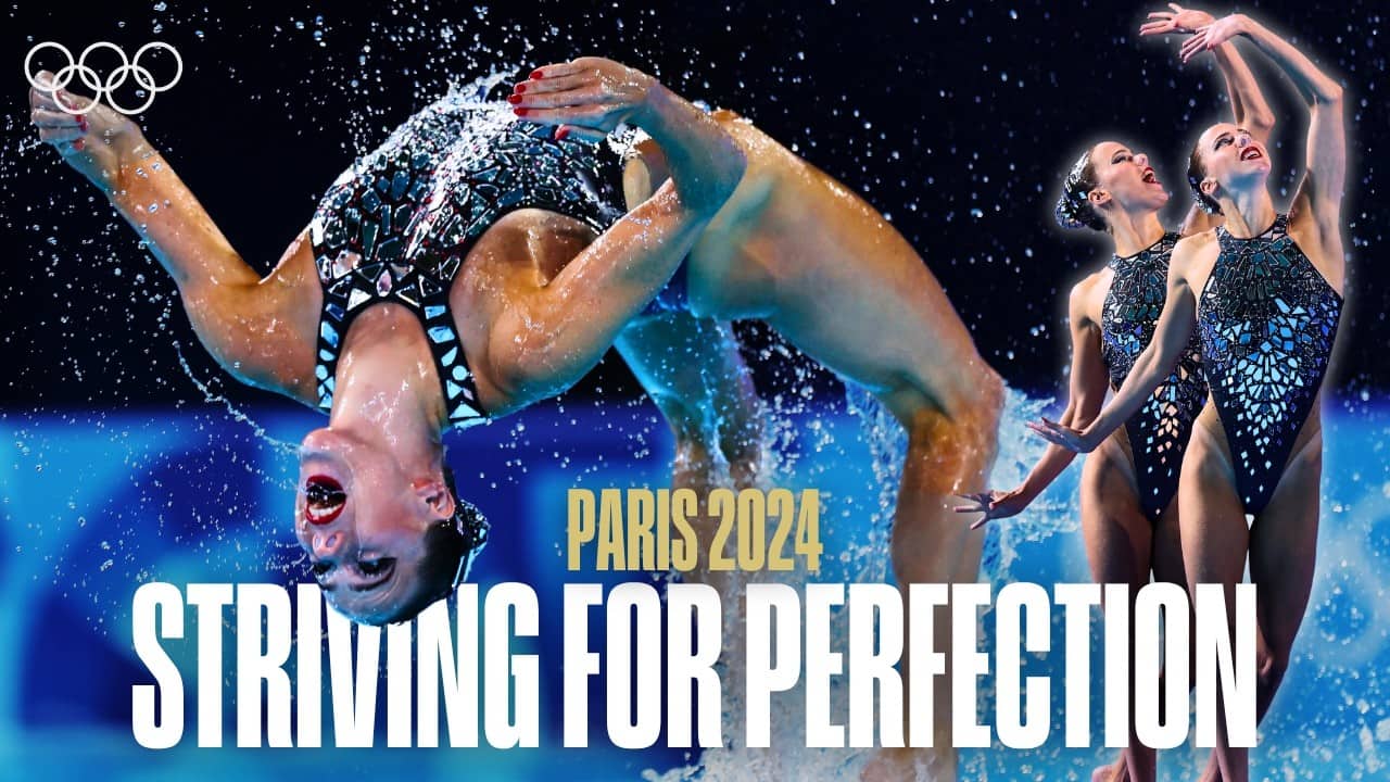 Truly Identical: Bregje & Noortje de Brouwer 🏊🏻‍♀️🎶 | Artistic Swimming Duets Technical Routine
