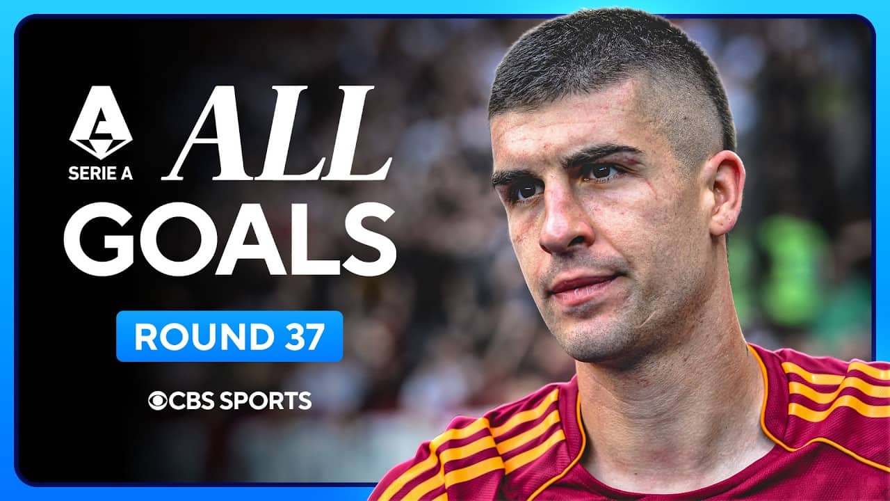 EVERY GOAL from Matchweek 37 in SERIE A 🇮🇹