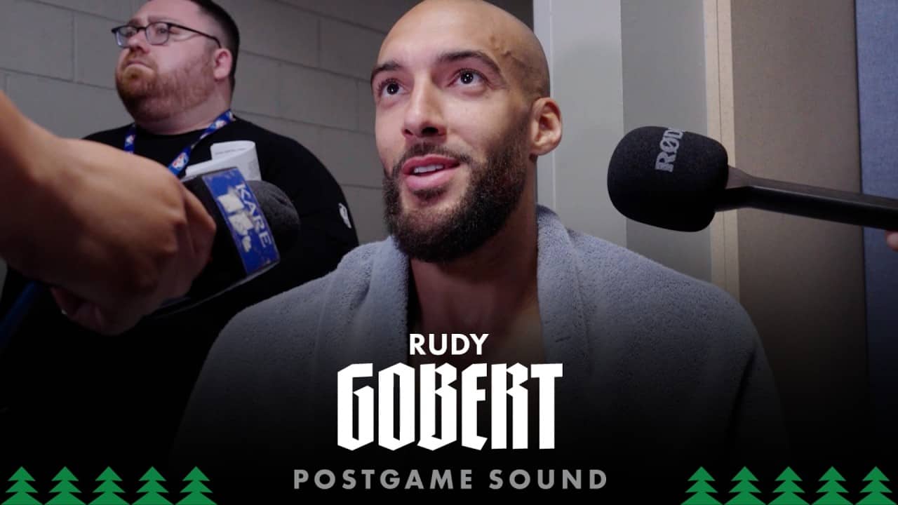 “We Stayed Focus And Found A Way To Compete.” | Rudy Gobert Postgame Sound | 04.20.26
