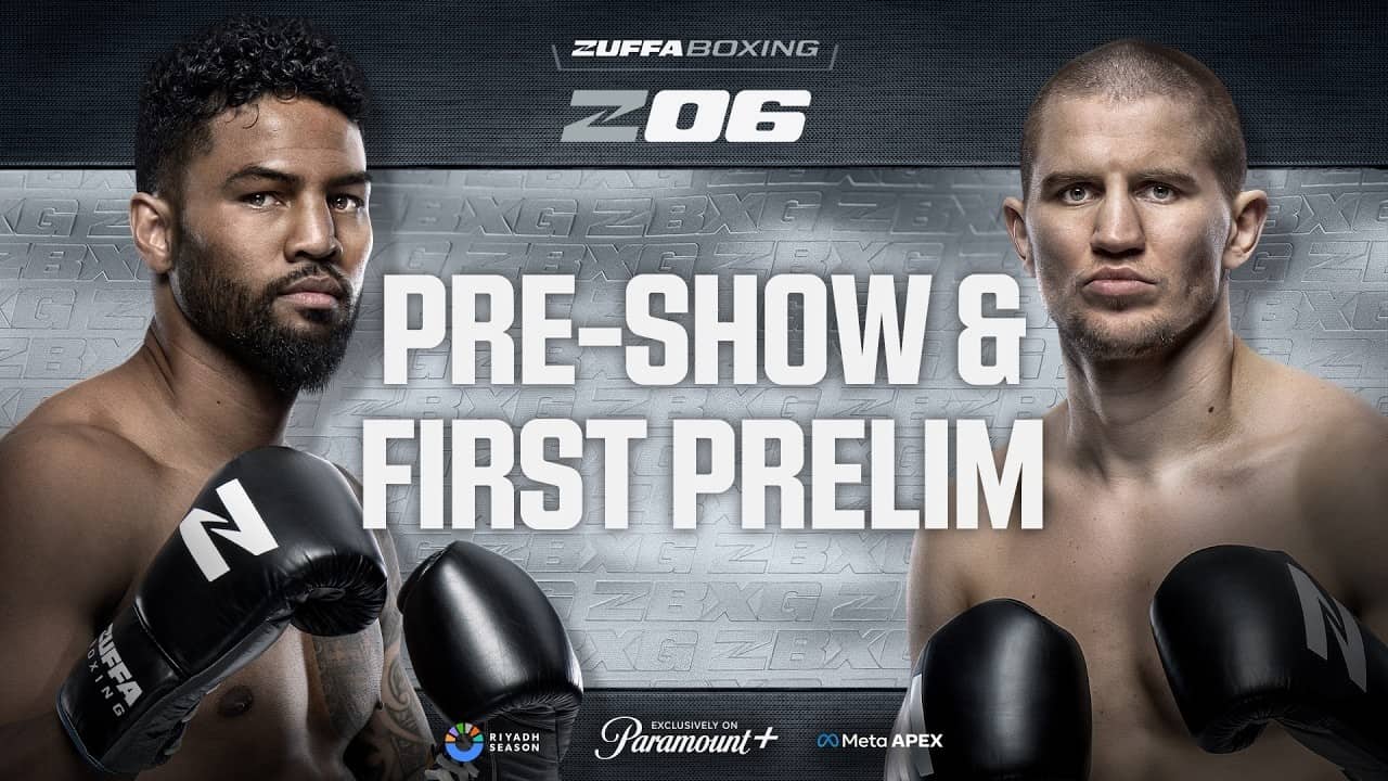 Zuffa Boxing 06: Mosley Jr. vs. Bohachuk | Pre-Show + 1st Prelim