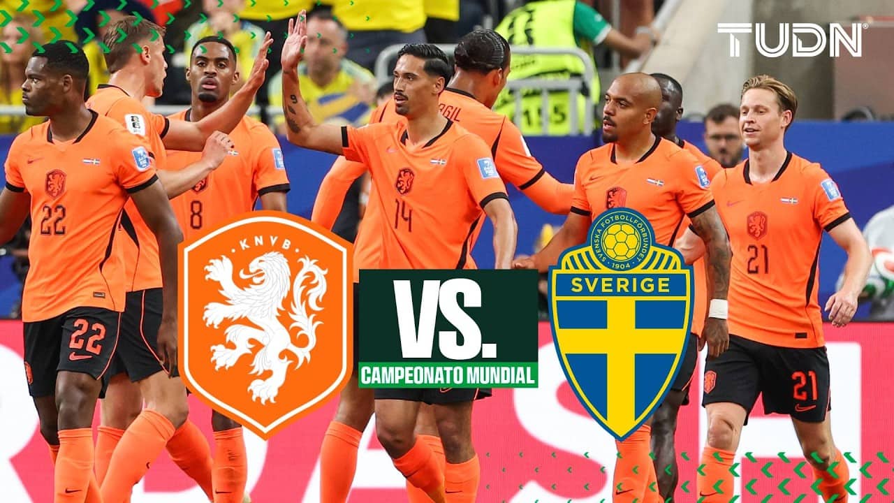 LO MEJOR: Países Bajos vs Suecia Primer Tiempo | TUDN