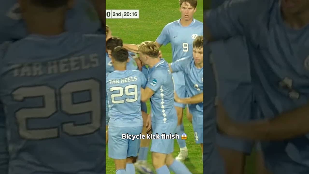 What a finish 🤯 #unc #accsoccer #collegesoccer