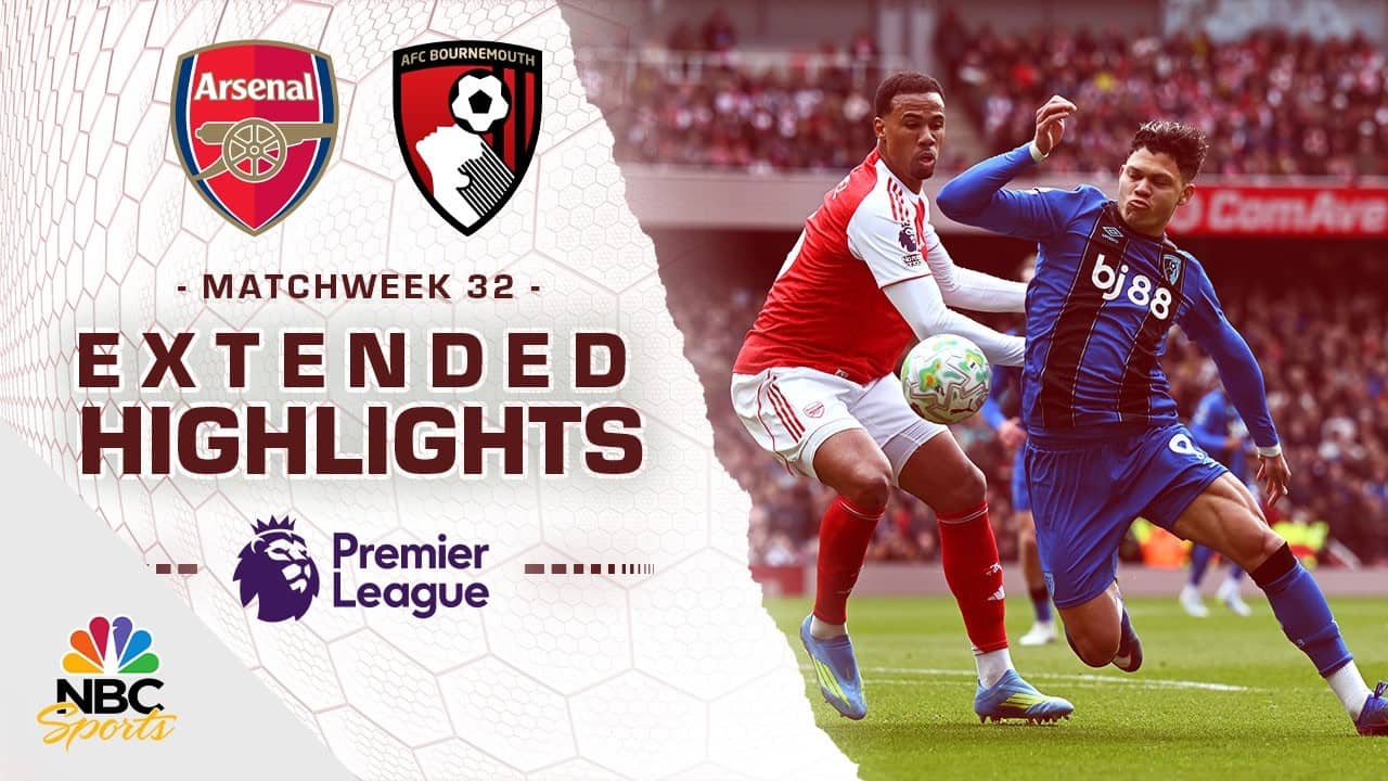 Arsenal v. Bournemouth | PREMIER LEAGUE HIGHLIGHTS | 4/11/2026 | NBC Sports