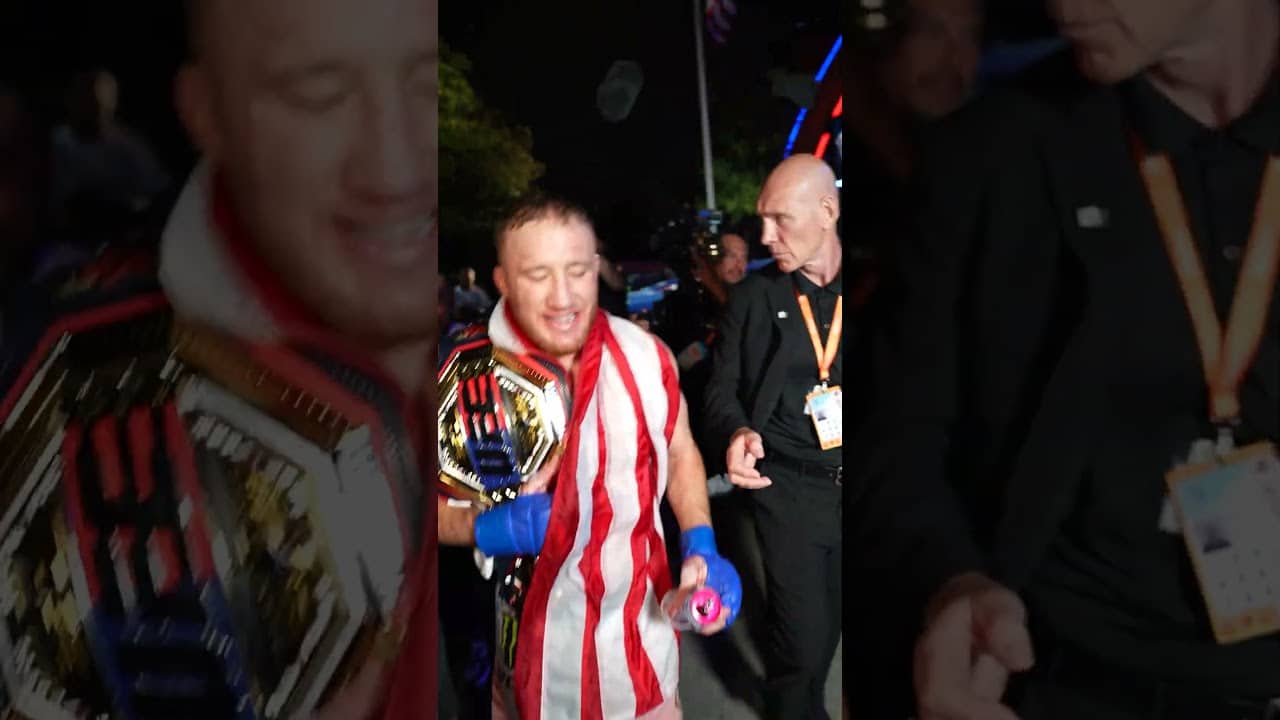 Happiest Man Alive 😁 #ufcwhitehouse