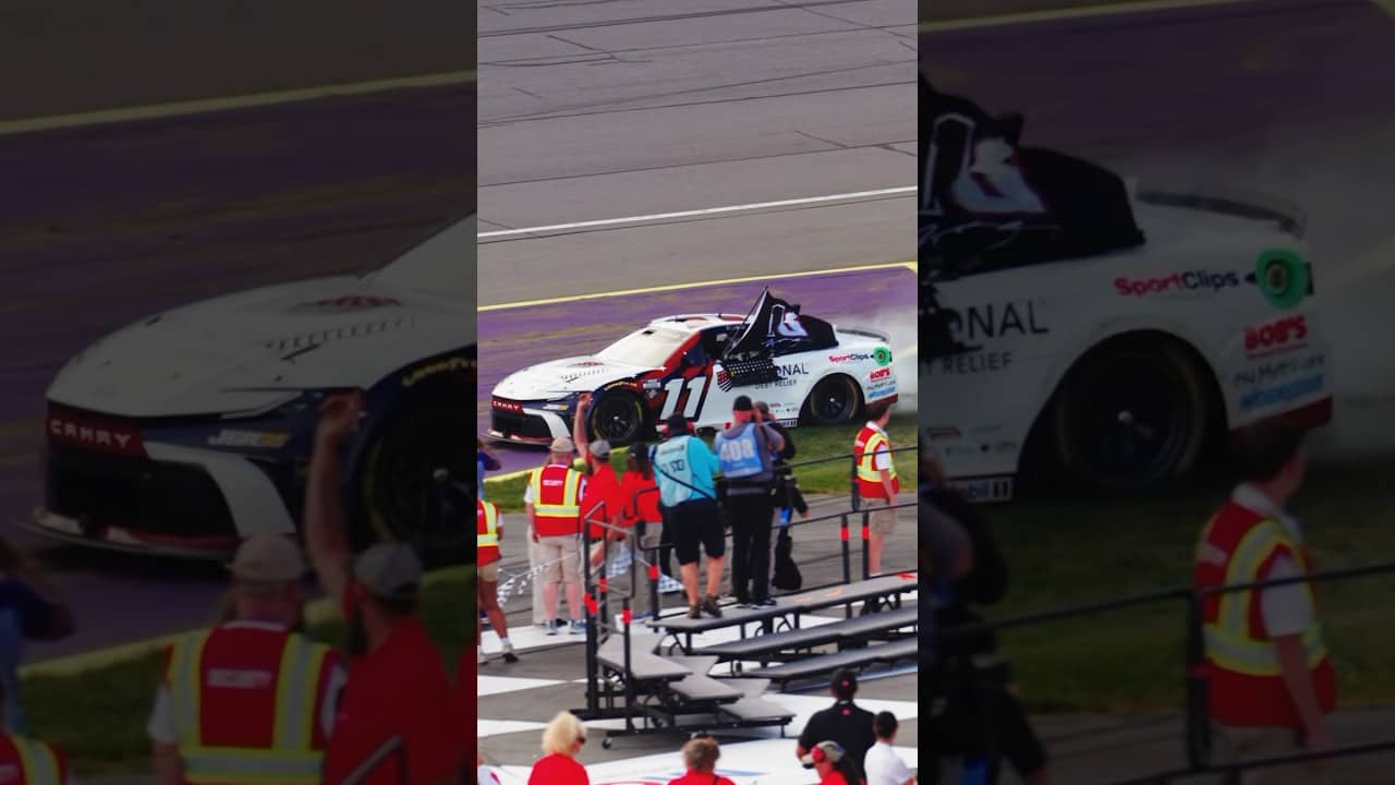 Denny Hamlin honors Kyle Busch 1️⃣8️⃣