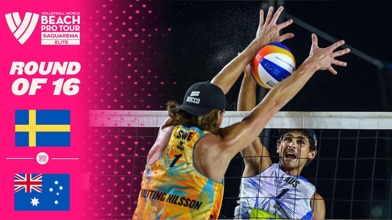 Hölting Nilsson/Andersson vs. Nicolaidis/Carracher - Highlights | Saquarema 2026 #BeachProTour