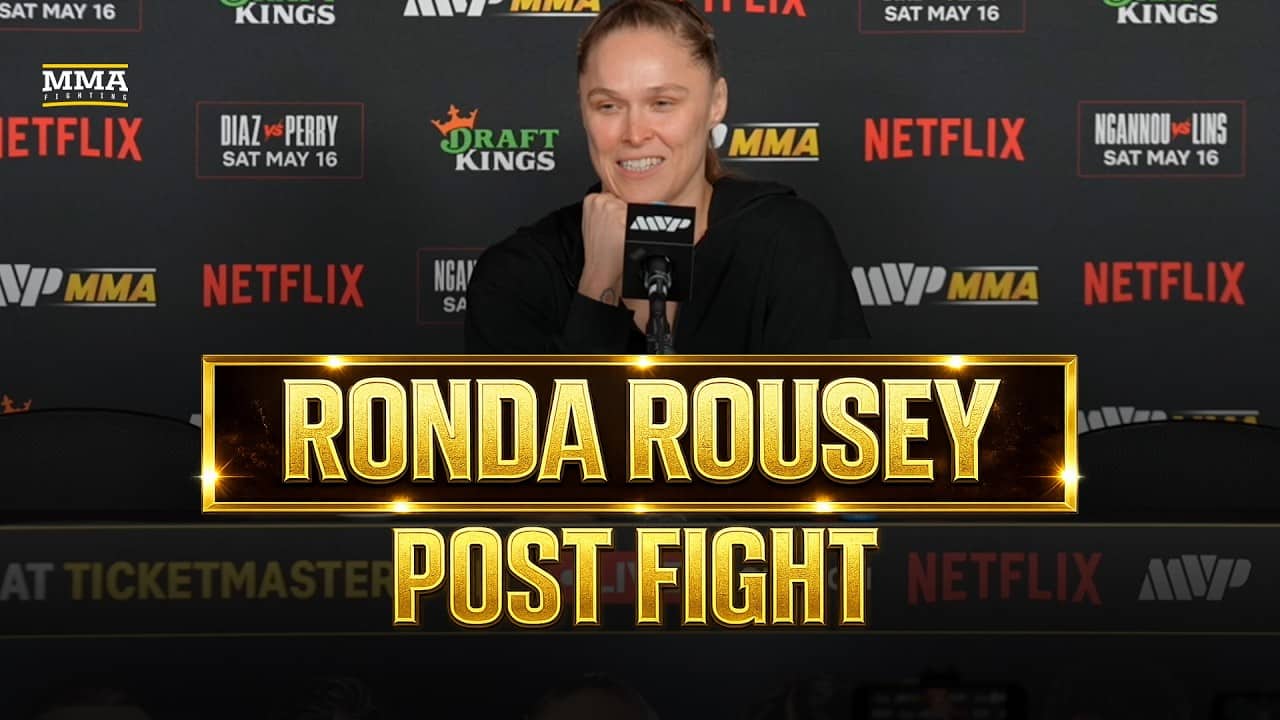Ronda Rousey On Win Over Gina Carano, Responds To UFC's 'Catty' Conor McGregor Announcement