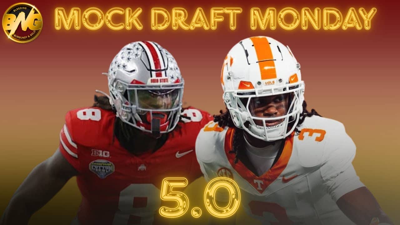 MOCK DRAFT MONDAY 5.0!