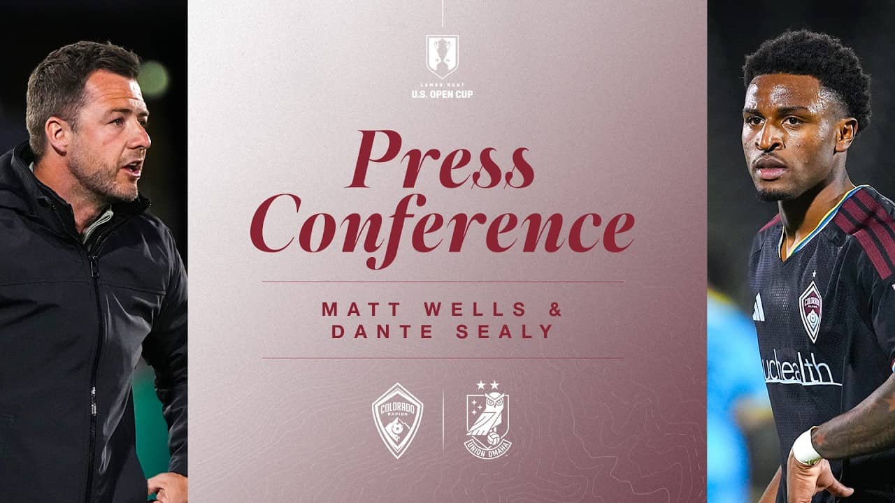 Postgame Press Conference: Colorado Rapids vs Union Omaha