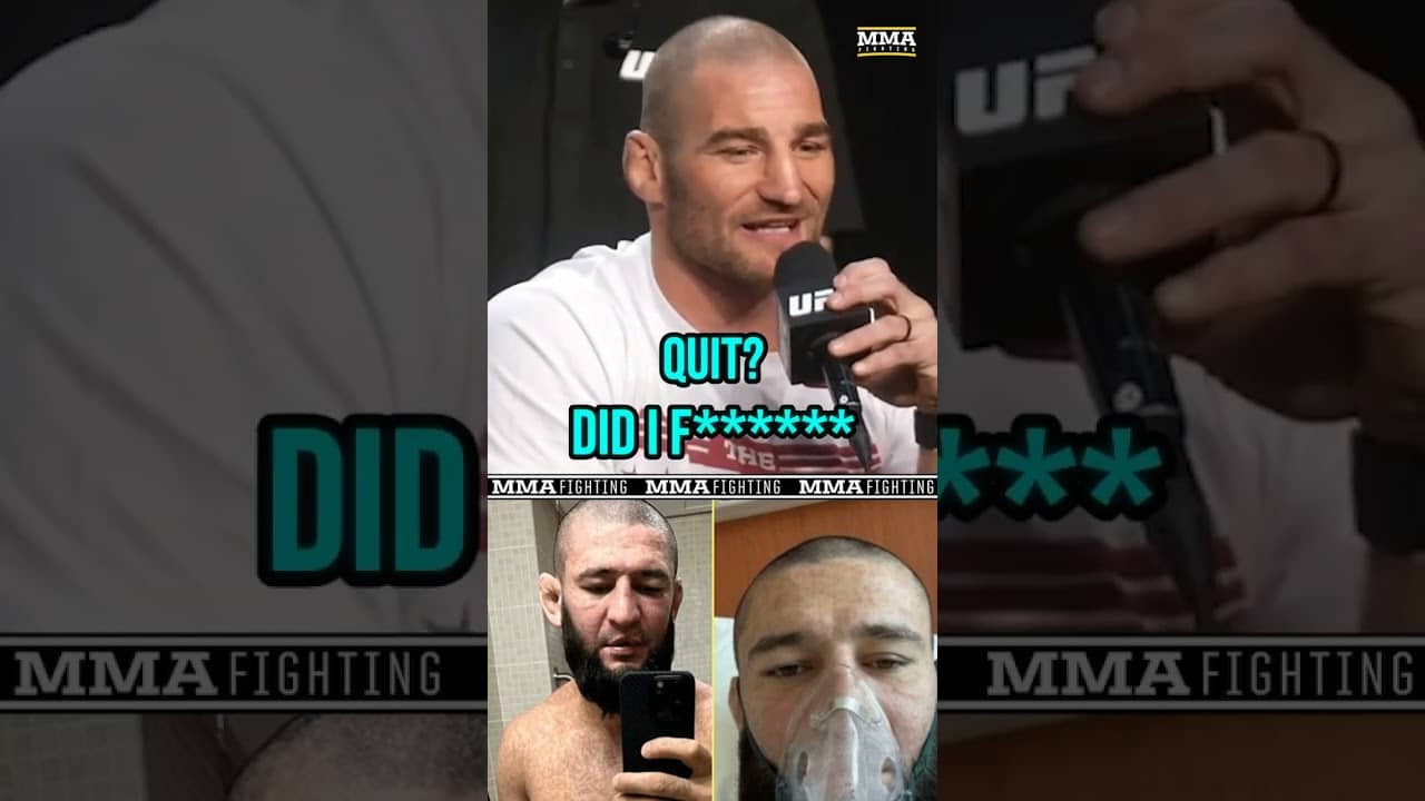'You let the common cold retire you': Sean Strickland Mocks Khamzat Chimaev For Retiring From COVID
