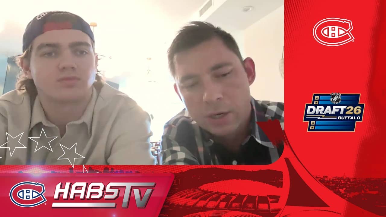 Gleb Pugachyov on being selected 26th overall at the 2026 NHL Draft | LIVE PRESS CONFERENCE