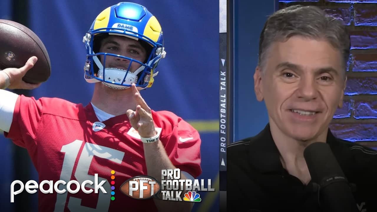 How did Ty Simpson pick factor into Myles Garrett trade? | Pro Football Talk | NFL on NBC