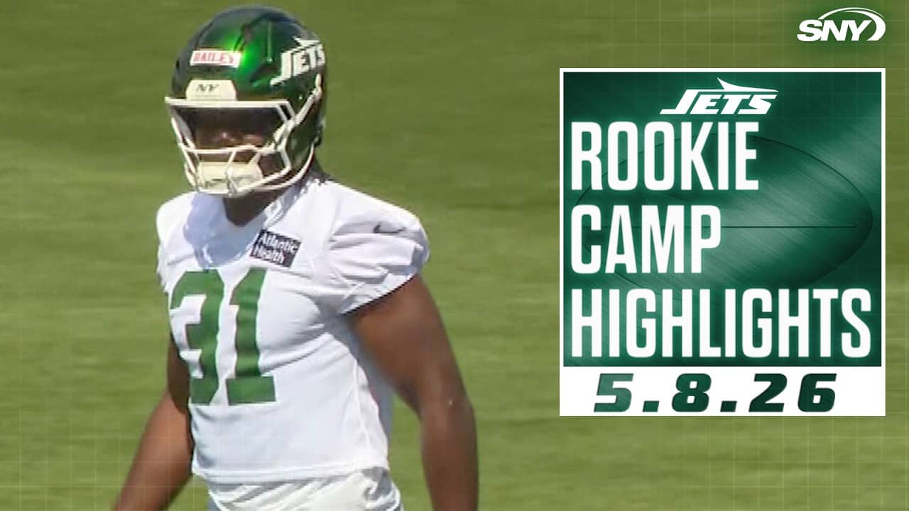 David Bailey, Omar Cooper Jr. and Cade Klubnik | Jets Rookie Camp Highlights Day 1