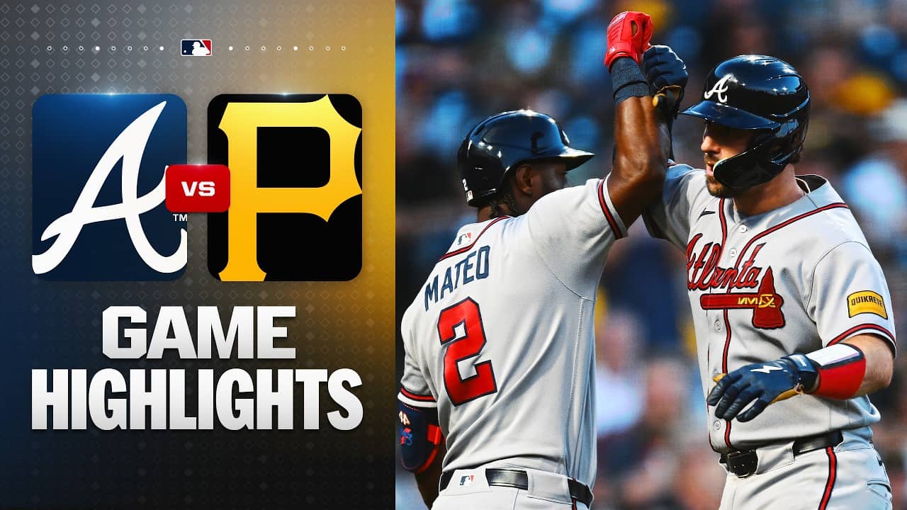 Braves vs. Pirates Game Highlights (7/8/26) | MLB Highlights