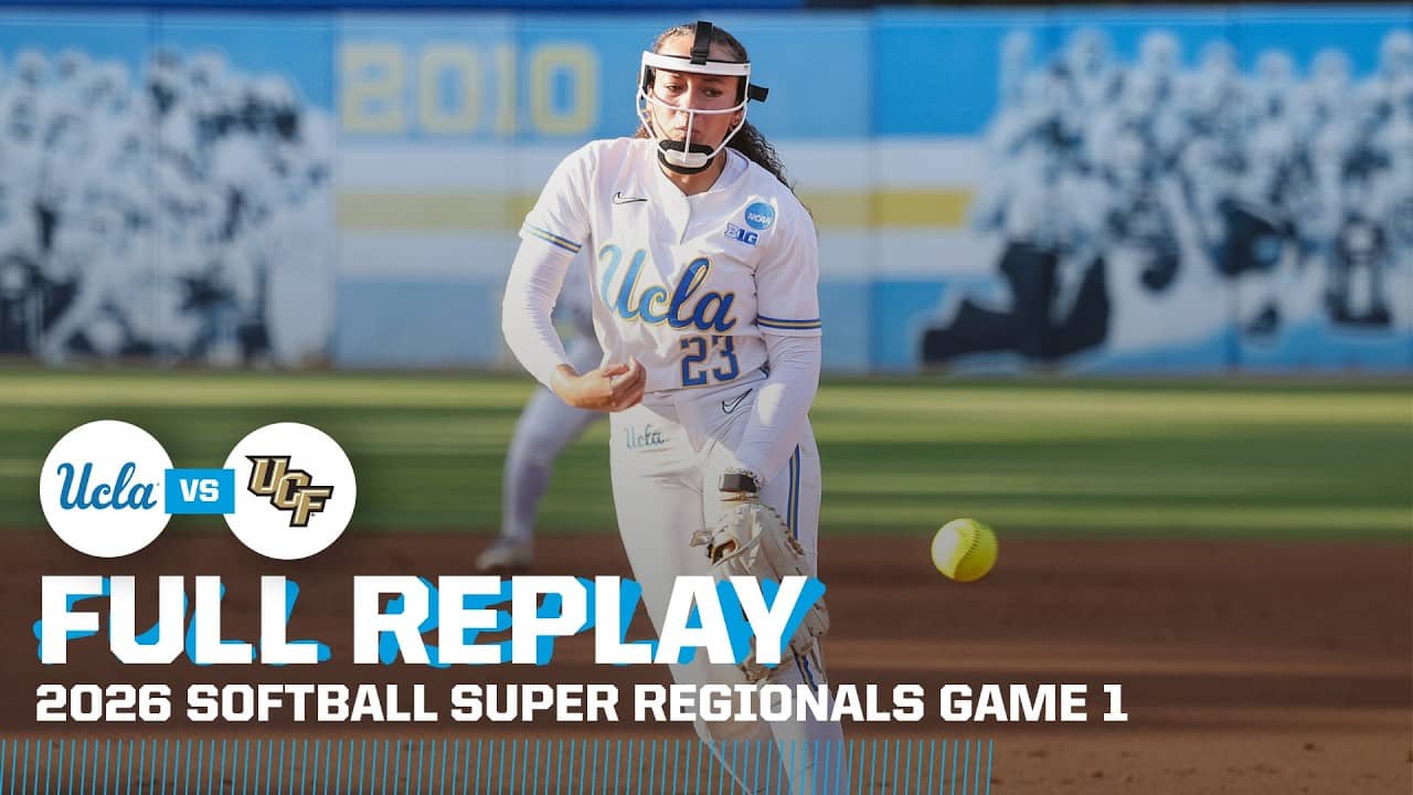 UCLA vs. UCF: 2026 NCAA softball super regionals Game 1 | FULL REPLAY