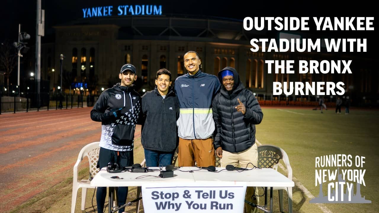 Outside Yankee Stadium with The Bronx Burners | Runners of NYC Podcast