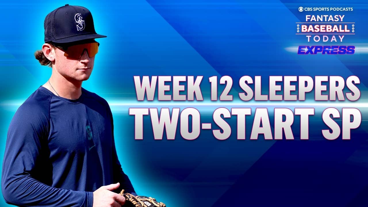 Week 12 Sleepers & Two-Start Pitchers! Colt Emerson Strong Matchups! | Fantasy Baseball Advice