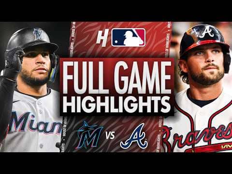 Miami Marlins vs Atlanta Braves - FULL GAME HIGHLIGHTS 🔥 April 13, 2026 MLB Season