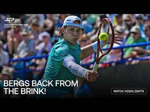 Zizou Bergs vs Toby Samuel Highlights | Eastbourne 2026 Semi-final