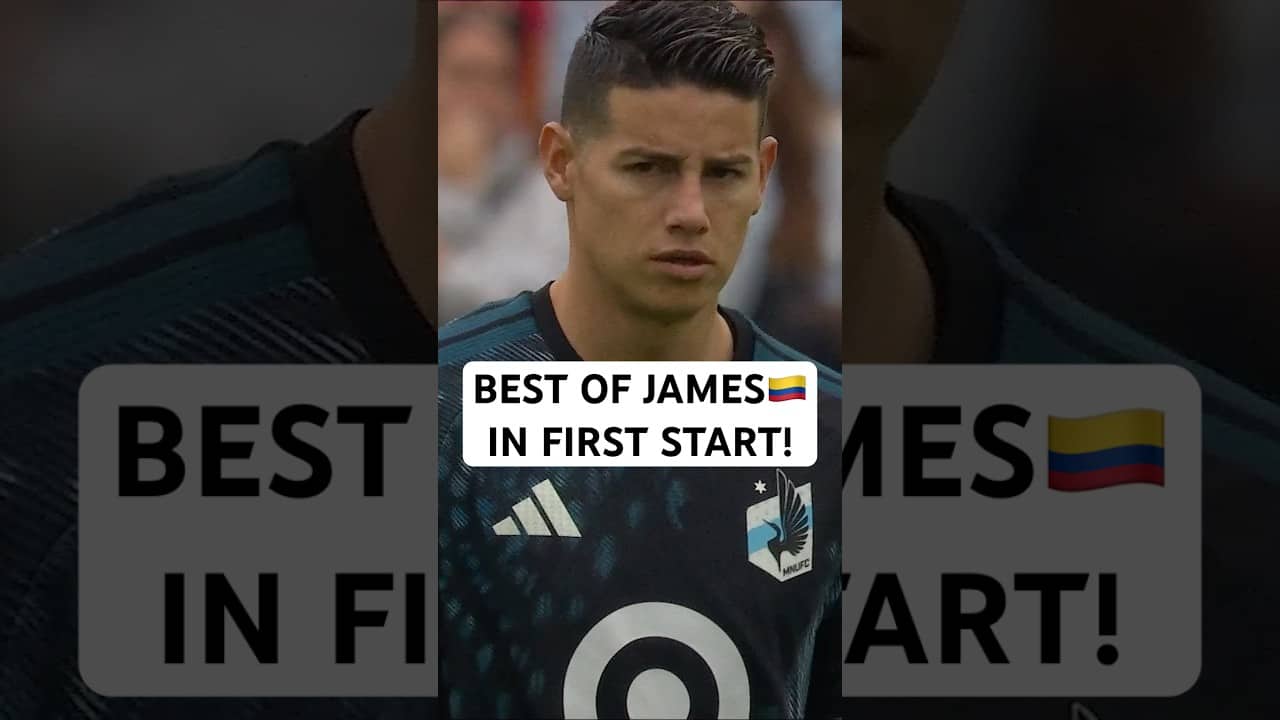 BEST OF😤 James Rodríguez in first MLS start!