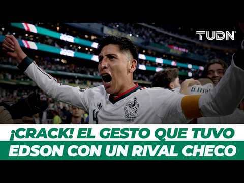🥹 El noble gesto de Edson Álvarez con Coufal tras el México vs Chequia que conmueve al mundo | TUDN