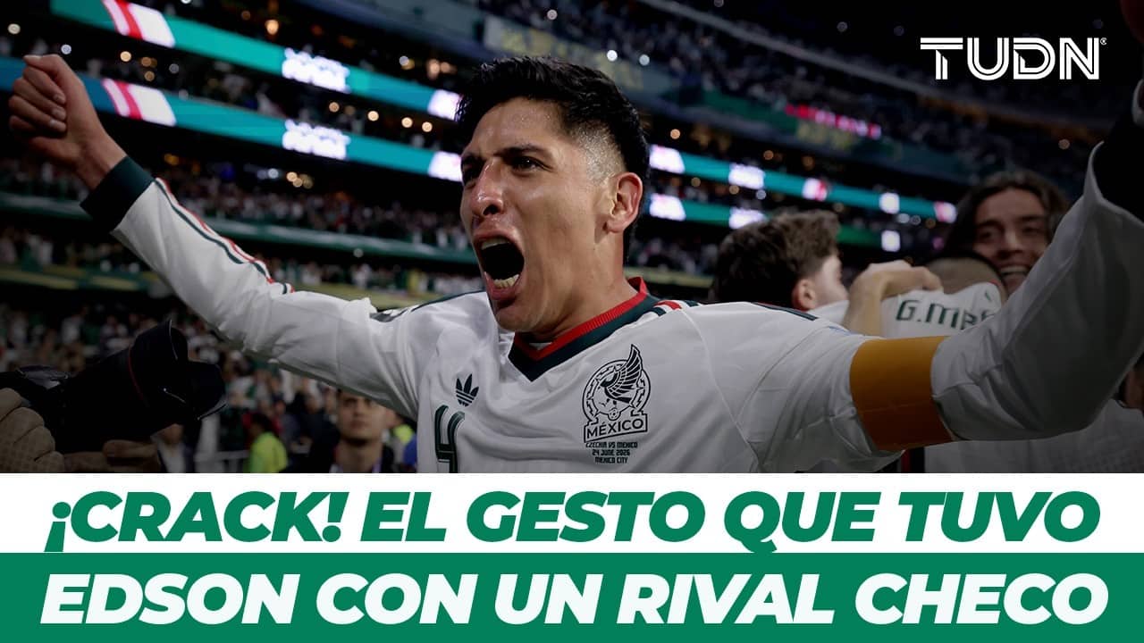 🥹 El noble gesto de Edson Álvarez con Coufal tras el México vs Chequia que conmueve al mundo | TUDN