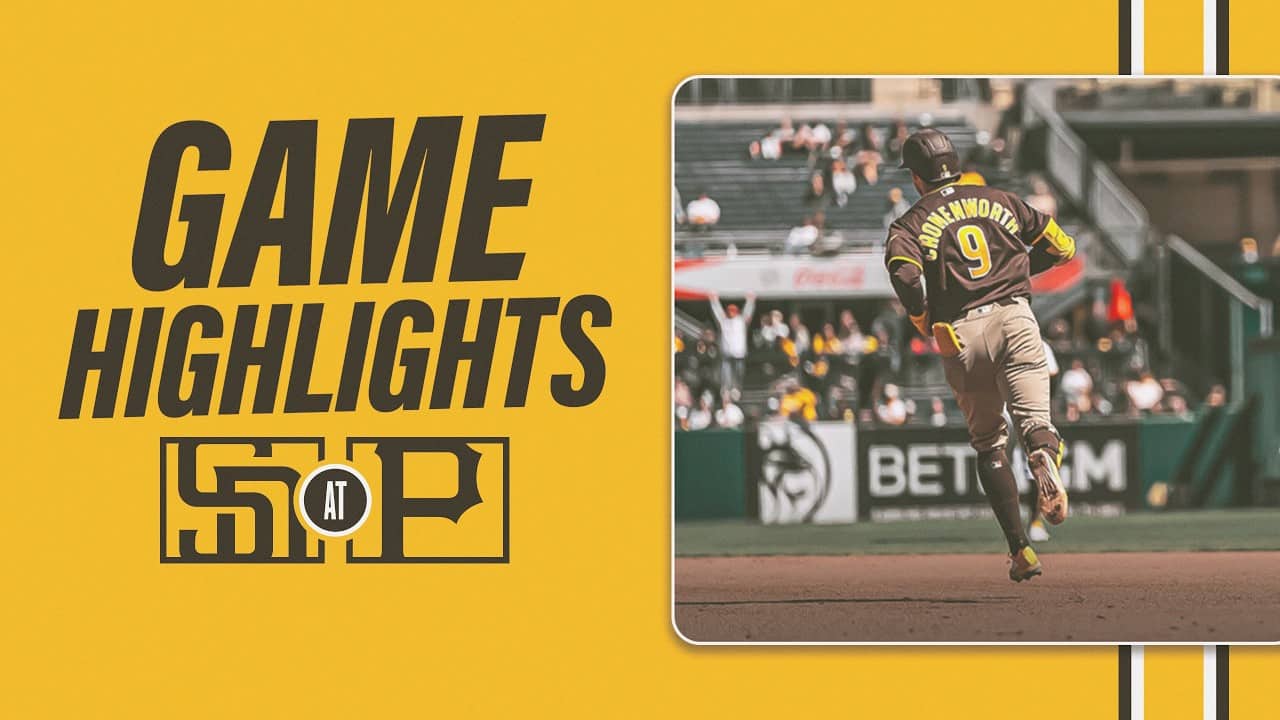 Padres vs. Pirates Game Highlights (4/8/26) | MLB Highlights