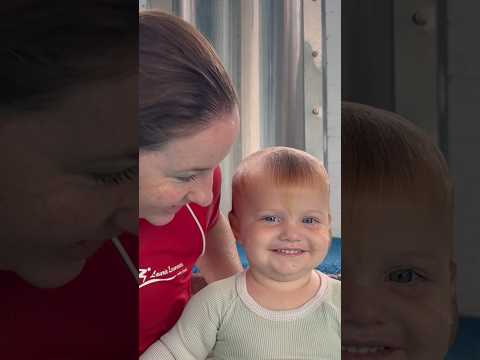 Baby Swim Down Turn Around #babyswimming #pool #happybaby #learntoswim