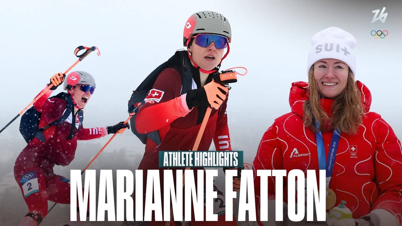 Ski Mountaineering's First Champion!🇨🇭Marianne Fatton at Milano Cortina 2026 | Athlete Highlights