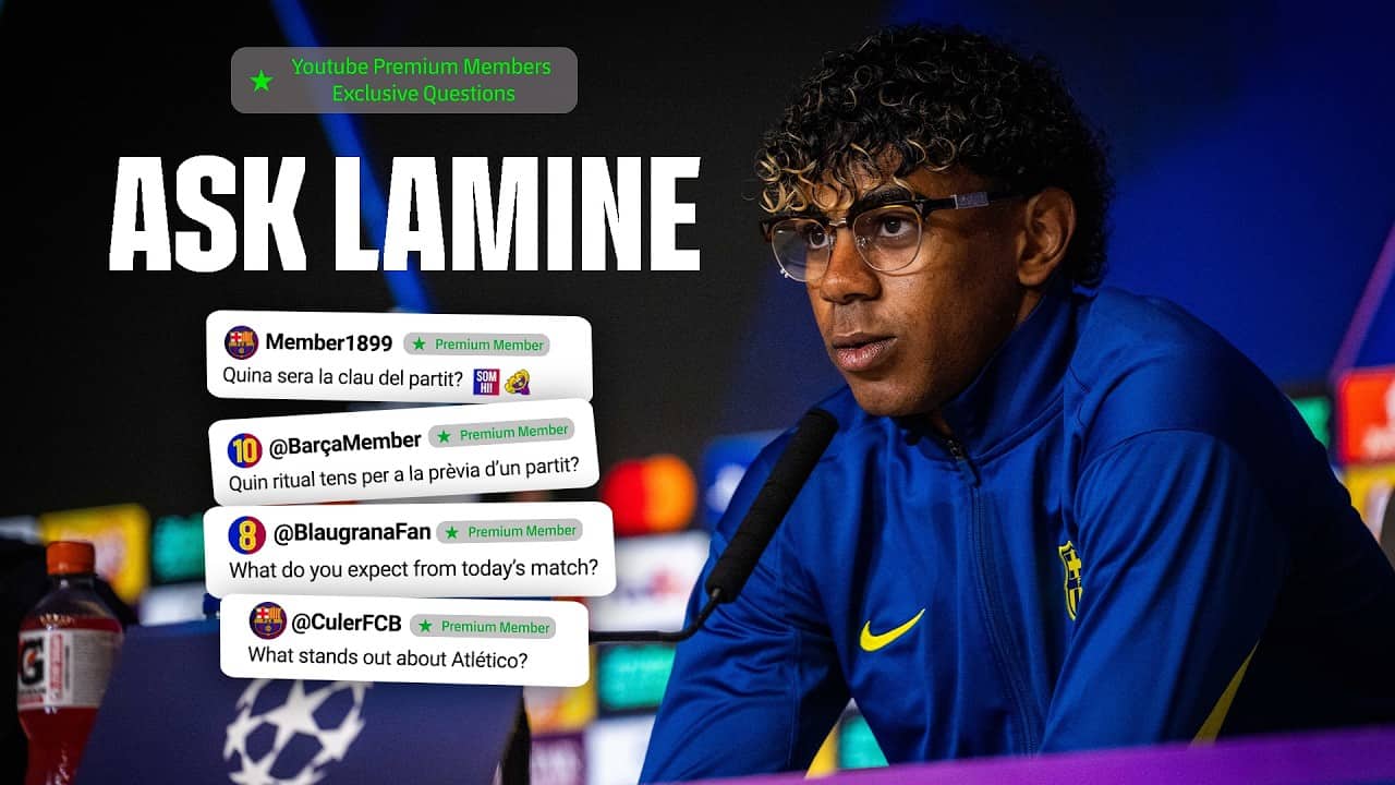 💬 LAMINE YAMAL ANSWERS THE PREMIUM QUESTIONS 🔵🔴