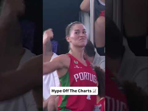 When the hype is real 😂 #EuroBasketWomen