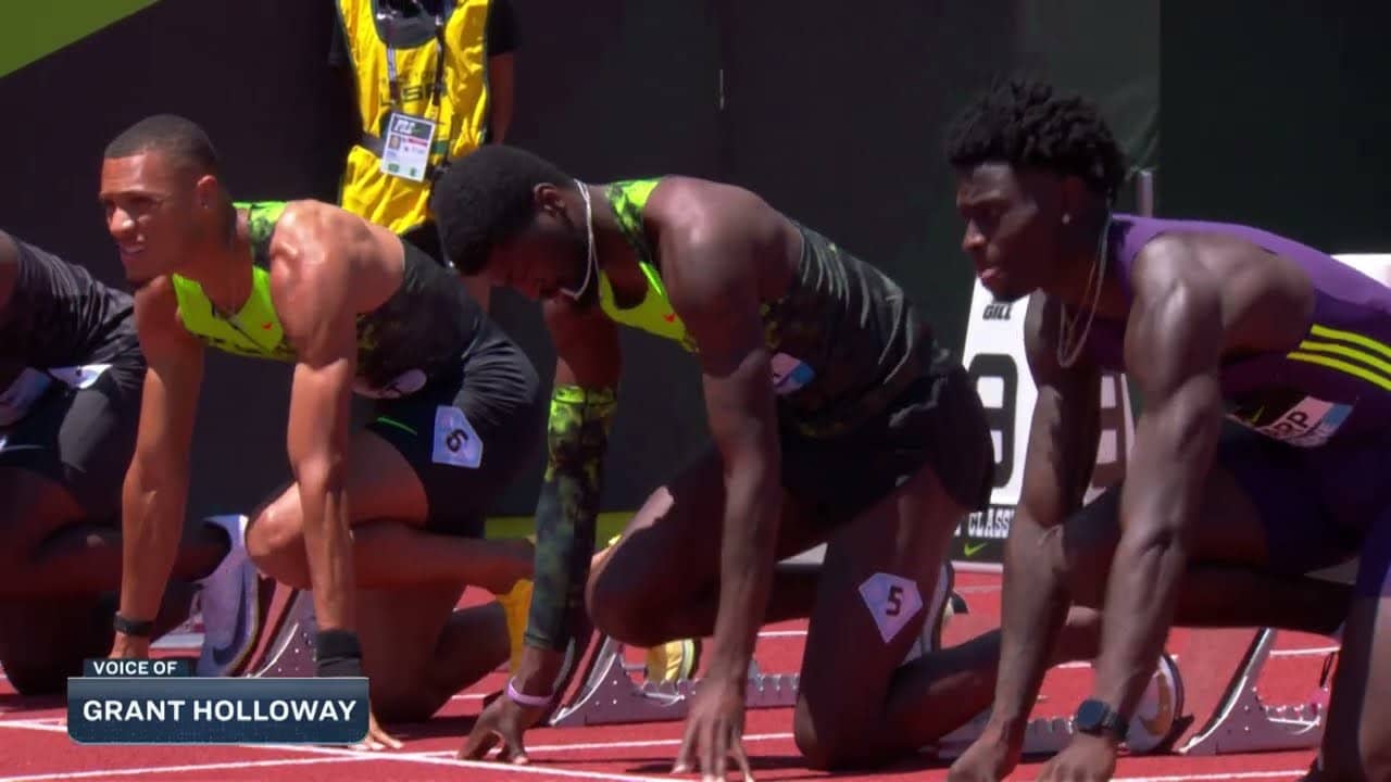 Jamal Britt Sets 110mH Meet Record in Historic 12.86 | Prefontaine Classic | USA Track & Field