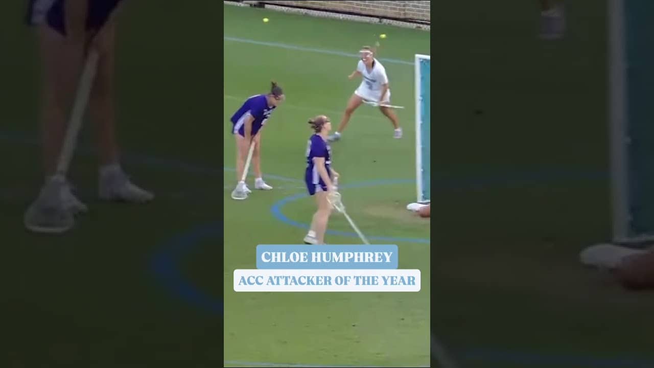 What a second season for Chloe Humphrey, leading the nation in points (113) and goals (92)#lacrosse