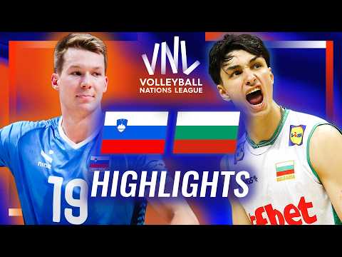 Slovenia 🇸🇮 vs. Bulgaria 🇧🇬 - Highlights | Week 2 | Men's VNL 2026