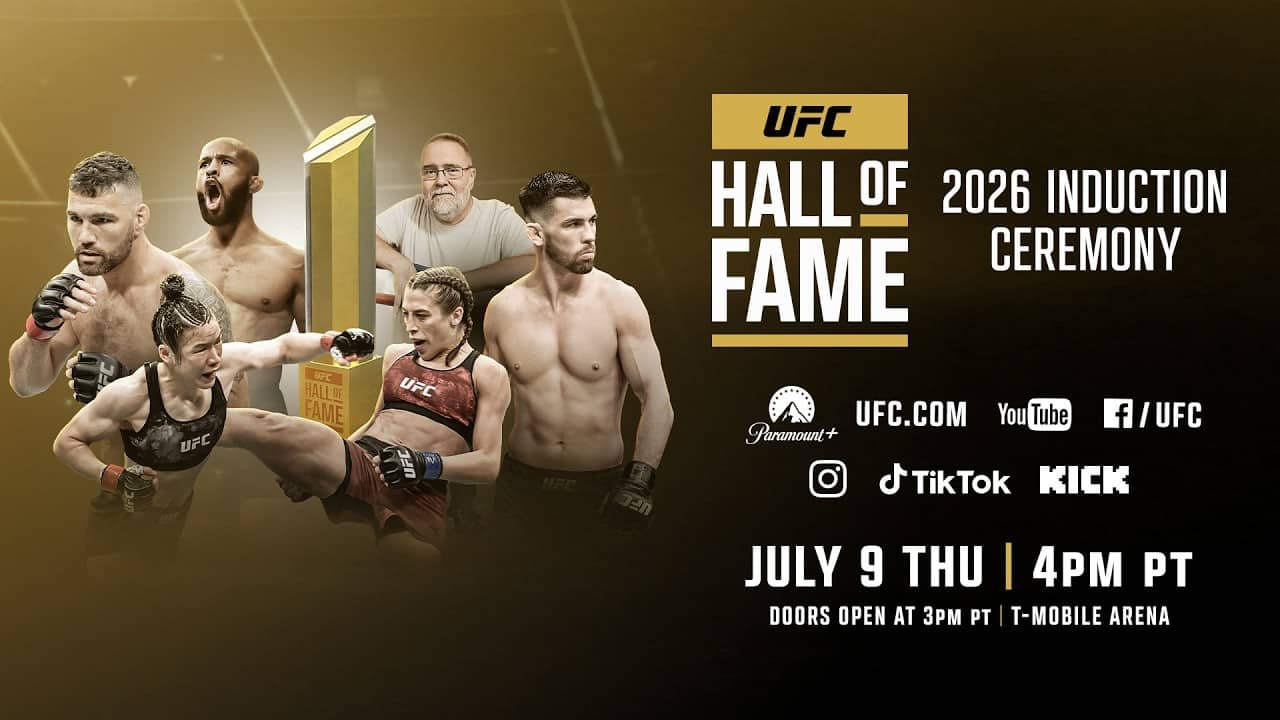 2026 UFC Hall of Fame Induction Ceremony 🏆