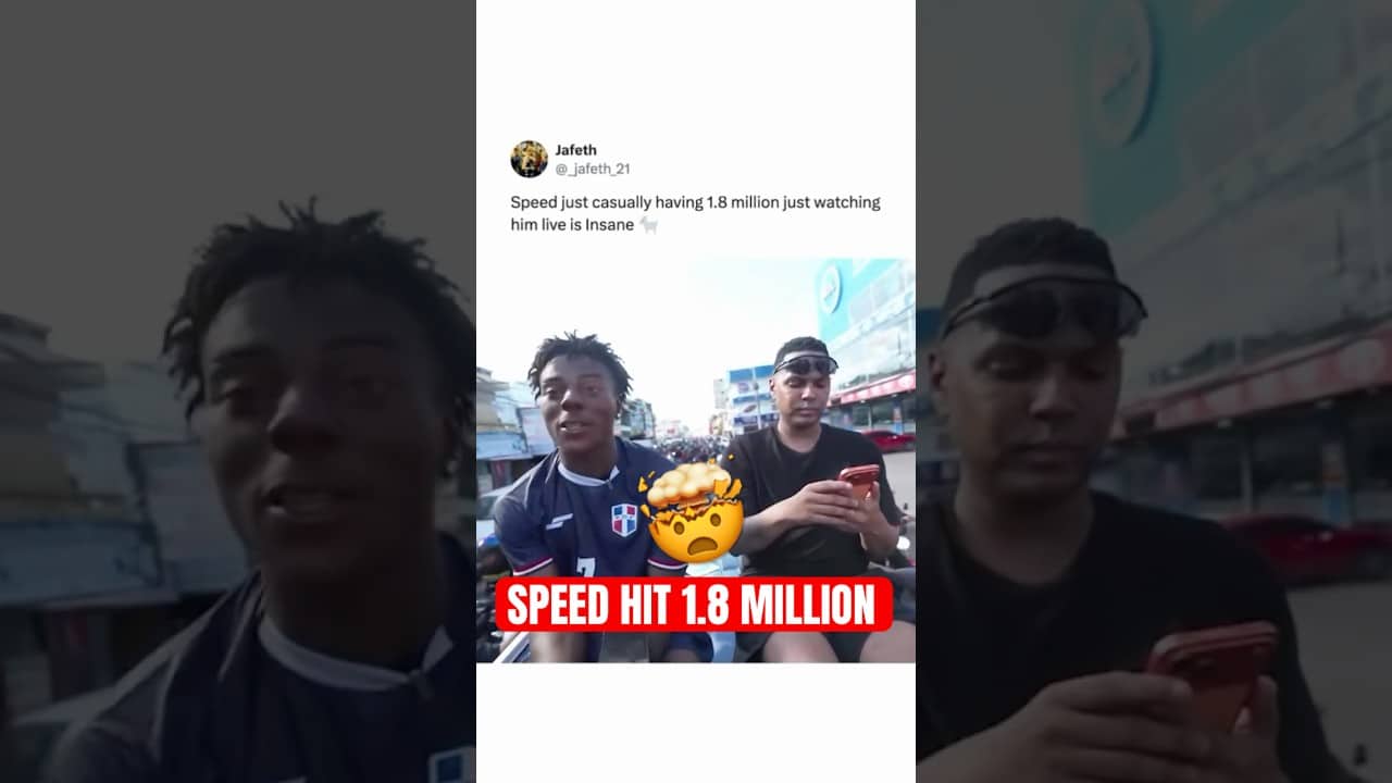 SPEED HAD 1.8M PEOPLE WATCHING HIS STREAM 😱🔥