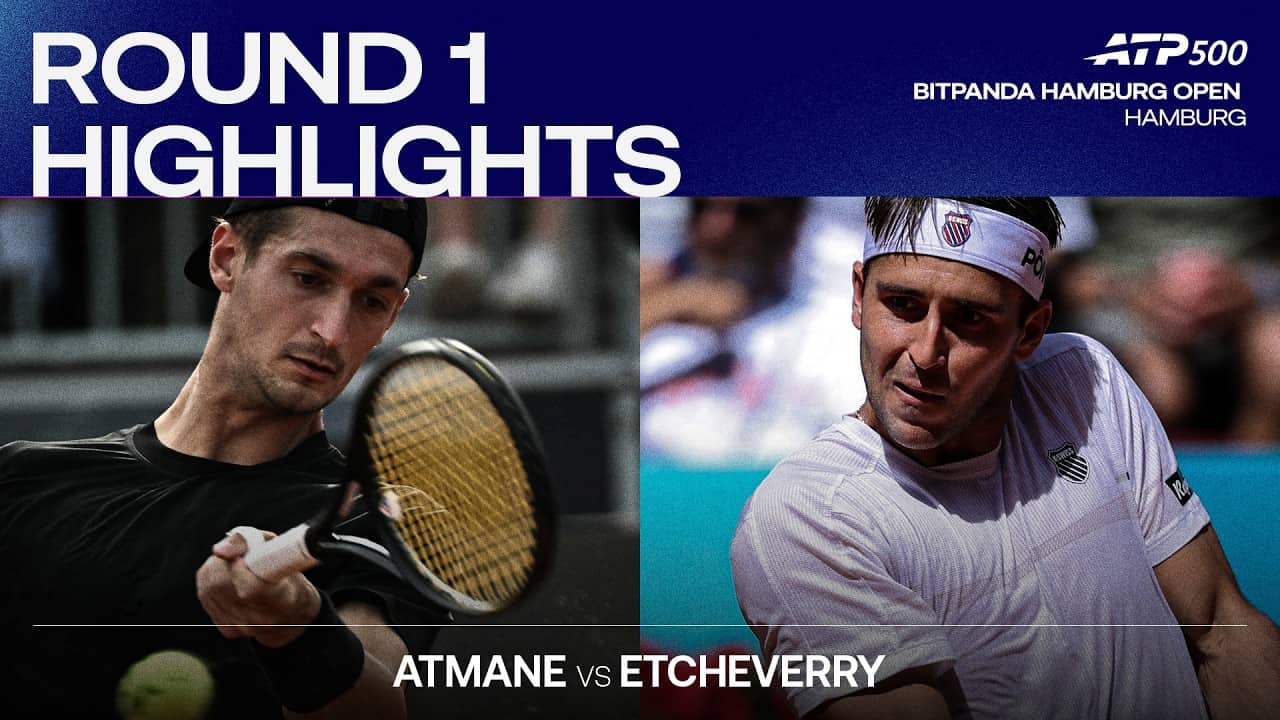 Terence Atmane vs Tomas Martin Etcheverry Highlights | Hamburg 2026 Round 1