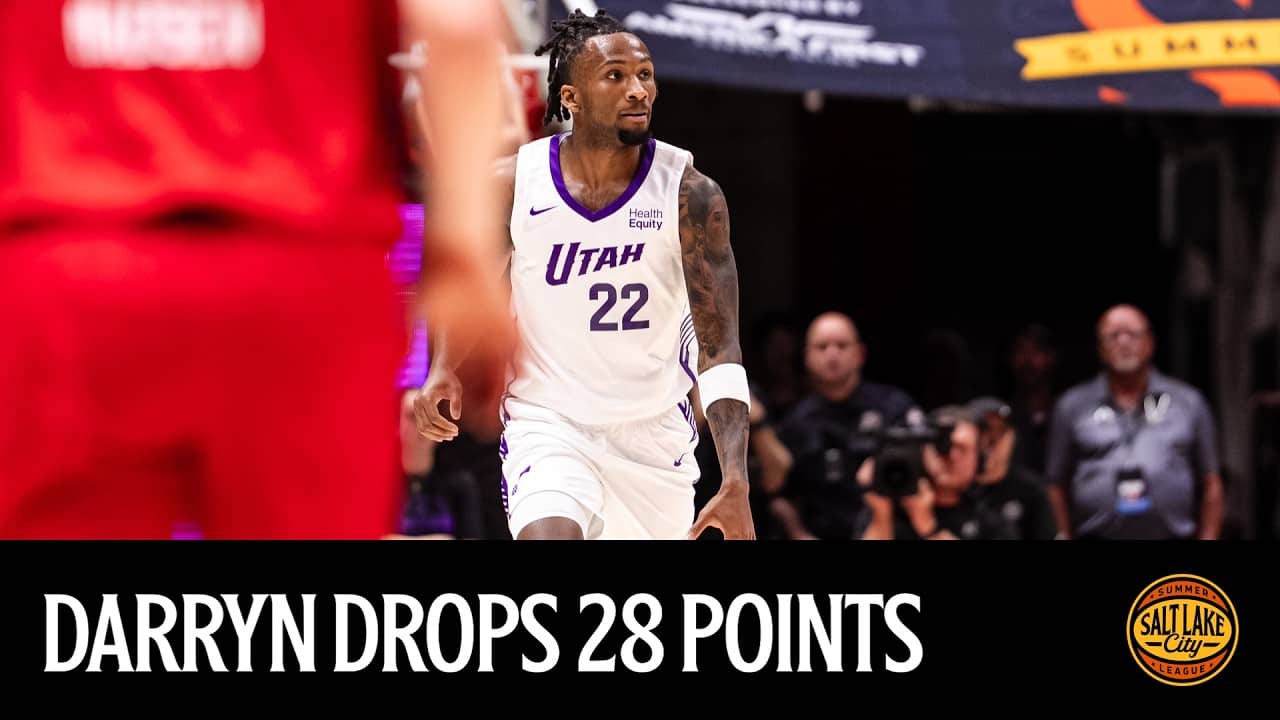 DARRYN PETERSON drops 28 in DEBUT 🚨 | UTAH JAZZ