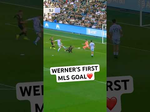 Timo Werner scores his first @sjearthquakes goal!😮‍💨