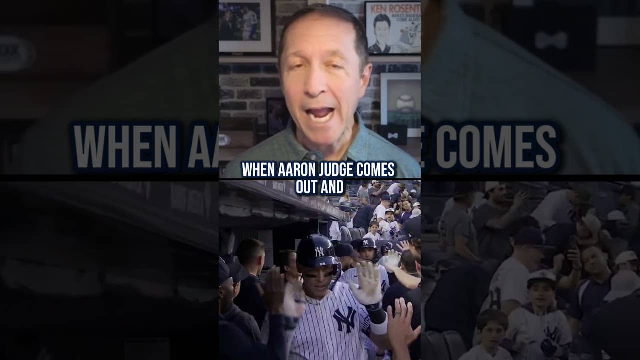 When Aaron Judge speaks, you listen. Period.